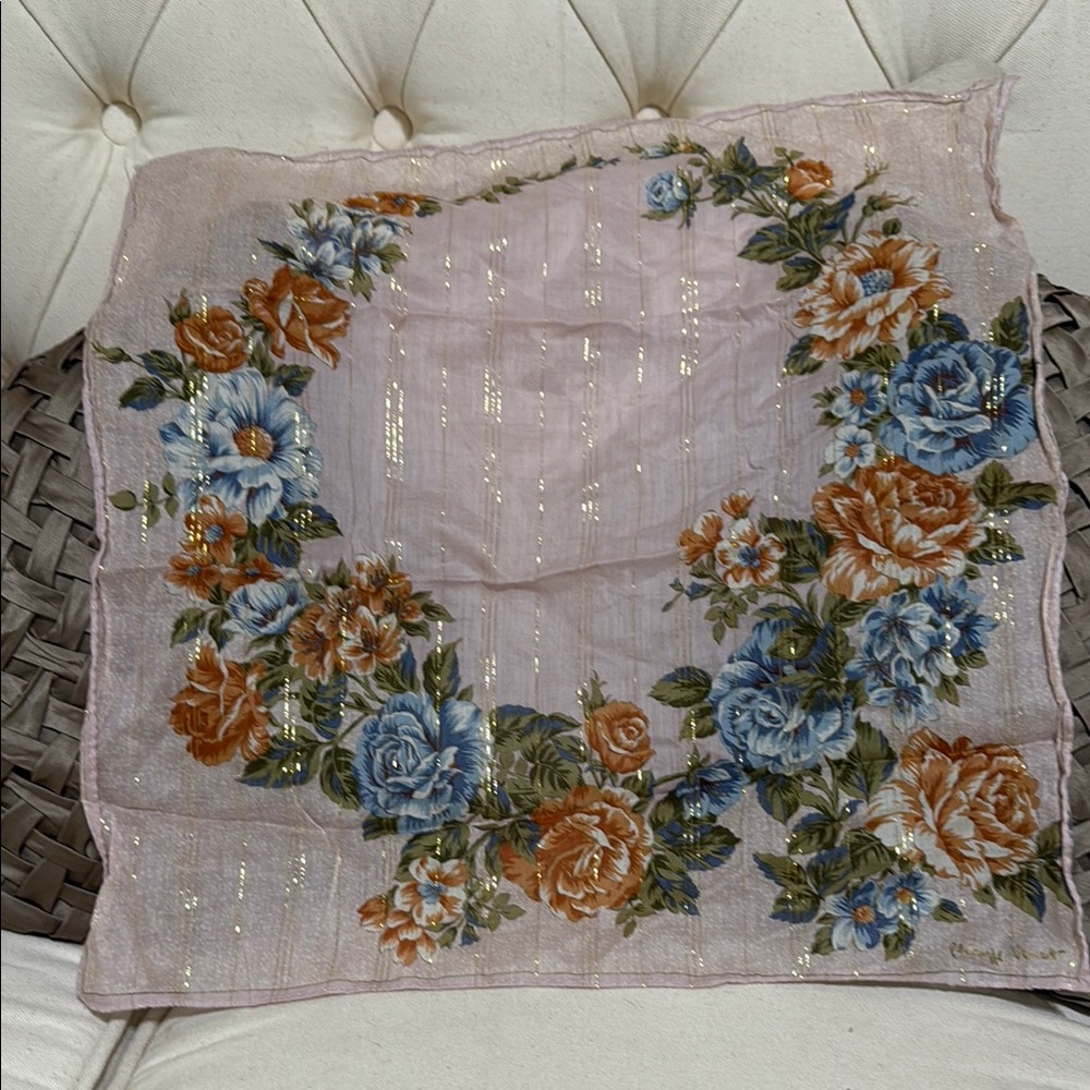 Philipp Victor Floral Scarf Accessory